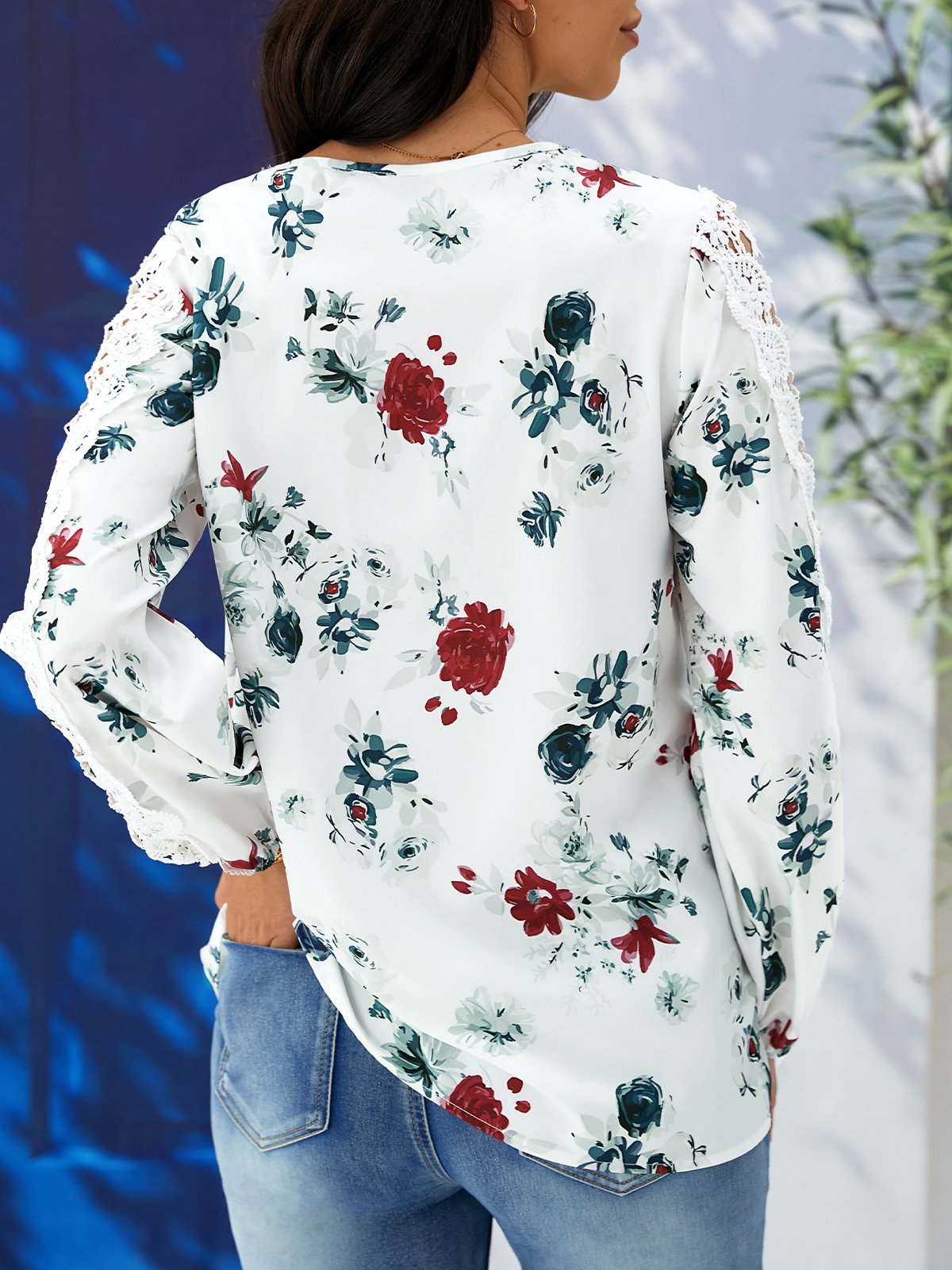 Casual Regular Fit Floral Shirt & Blouses