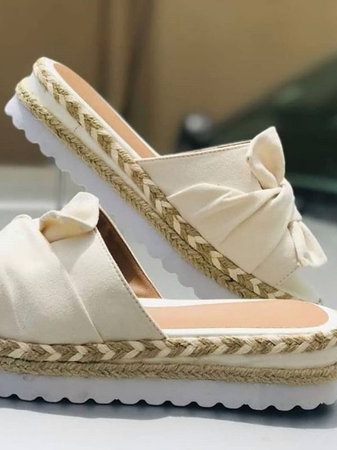 Suede Platform Sandals & Slippers