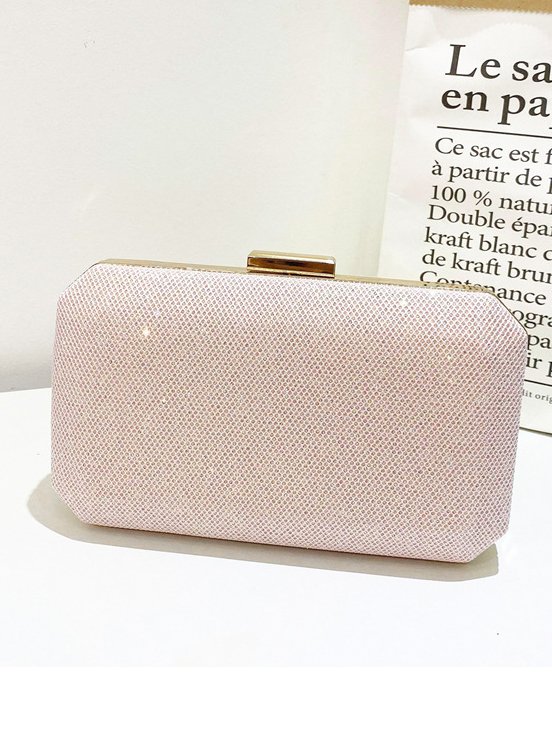 Elegant Embossed Plaid Ladies Clutch Party Banquet