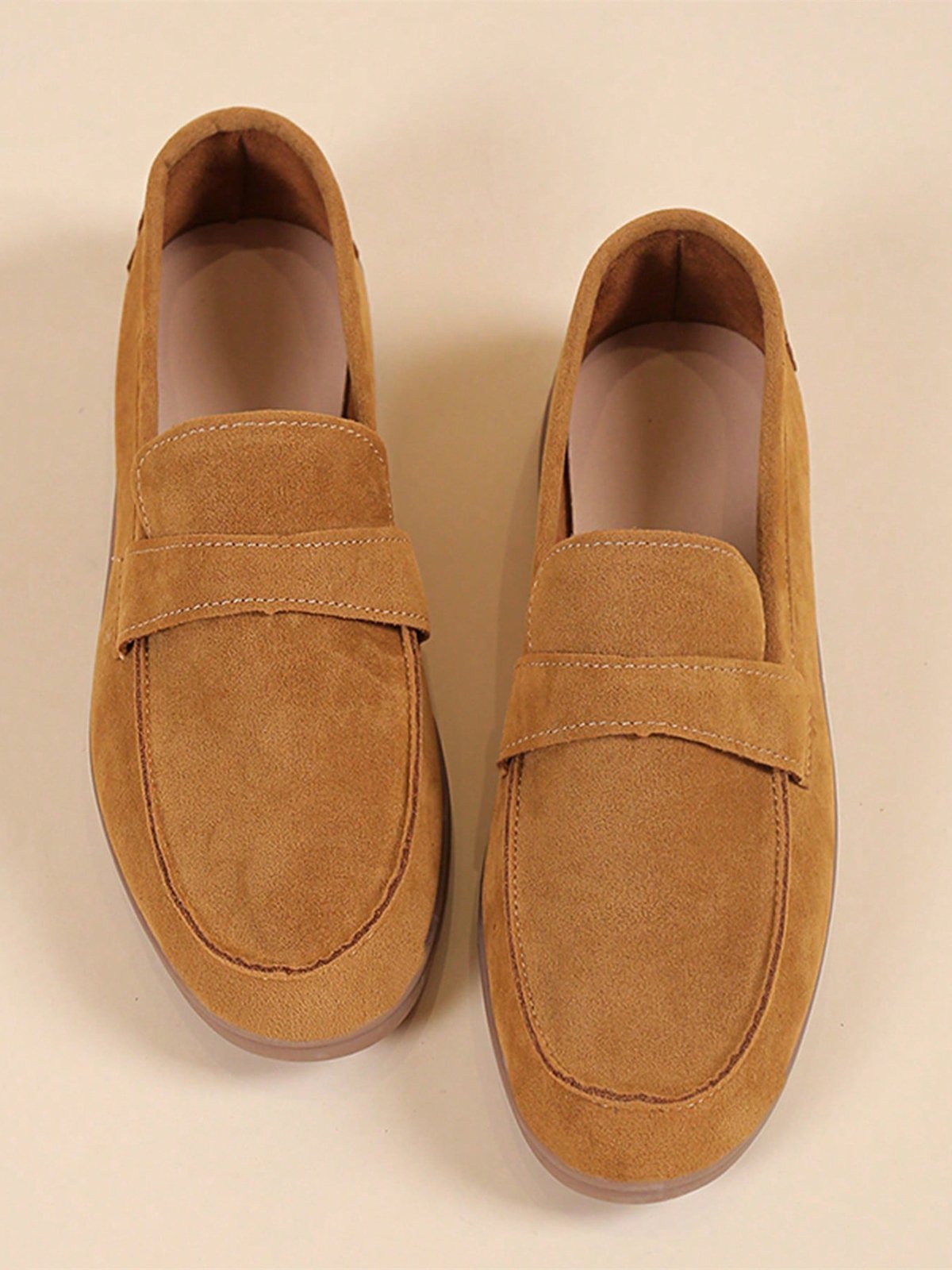 Casual Minimalist Slip On Loafers