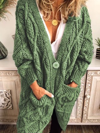 Casual Wool/knitting Fit Sweaters