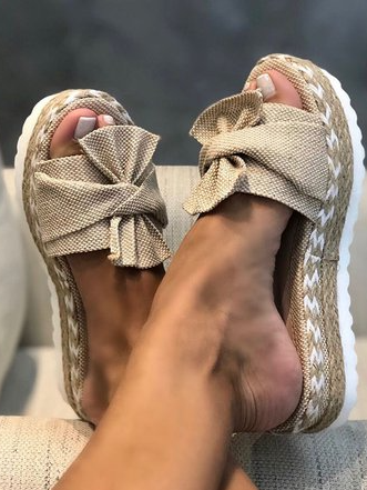 Suede Platform Sandals & Slippers