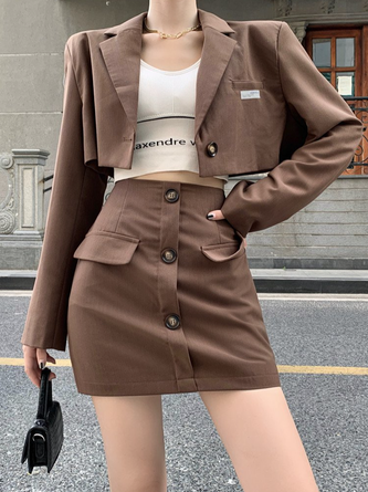 Long Sleeve Shift Blazer