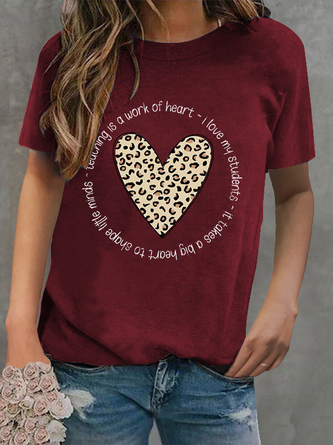 Fit Heart/cordate Vintage T-Shirts