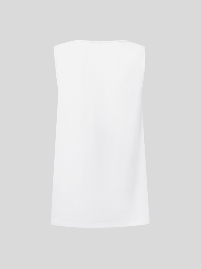Crew Neck Plain Casual Two-Piece Set