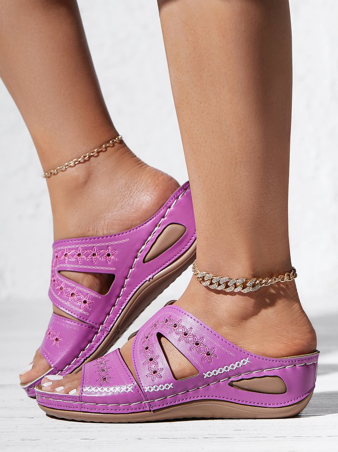 Pu Sandals & Slippers