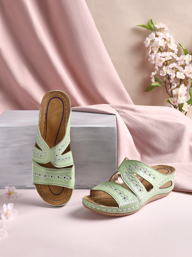 Pu Sandals & Slippers