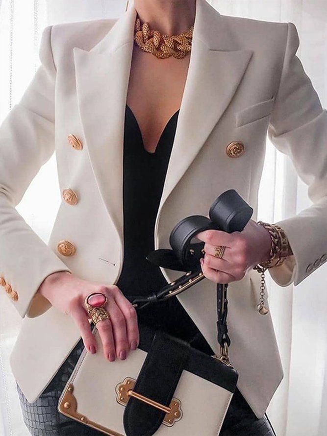Ladies fashion blazer jacket