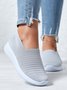 Plus Size Breathable Slip On Sports Sneakers