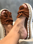 Suede Platform Sandals & Slippers