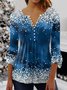 Christmas Casual Knit Long Sleeve Top