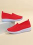 Plus Size Breathable Slip On Sports Sneakers