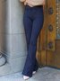 Regular Fit Denim Casual Plain Jeans