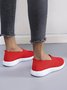 Plus Size Breathable Slip On Sports Sneakers