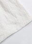Cotton And Linen Plain Linen Loose Cami