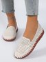 Breathable Hollow out Comfy Sole Slip On Shoes