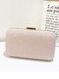 Elegant Embossed Plaid Ladies Clutch Party Banquet