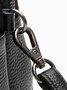 Urban Casual Leather Crossbody Bag