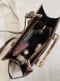 Urban Croc Embossed Bamboo Tote