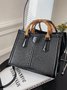 Urban Croc Embossed Bamboo Tote