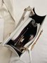 Urban Croc Embossed Bamboo Tote