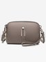 Urban Casual Leather Crossbody Bag