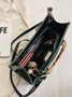 Urban Croc Embossed Bamboo Tote