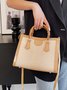 Urban Croc Embossed Bamboo Tote