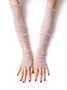 Elegant Glitter Mesh Sun Protection Party Gloves Sleeves Socks