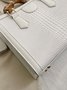 Urban Croc Embossed Bamboo Tote
