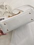 Urban Croc Embossed Bamboo Tote