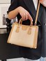 Urban Croc Embossed Bamboo Tote