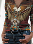 Ethnic Regular Fit Shawl Collar Casual Shirt