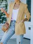 Lapel Collar Regular Fit Casual Blazer