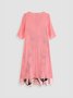 Linen H-Line 2Pcs Dresses