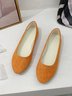 Multi-color Selection Velvet Simple Flat Shoes