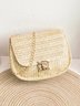 Casual Handwoven Straw Messenger Bag Vacation Daily Women's Bag